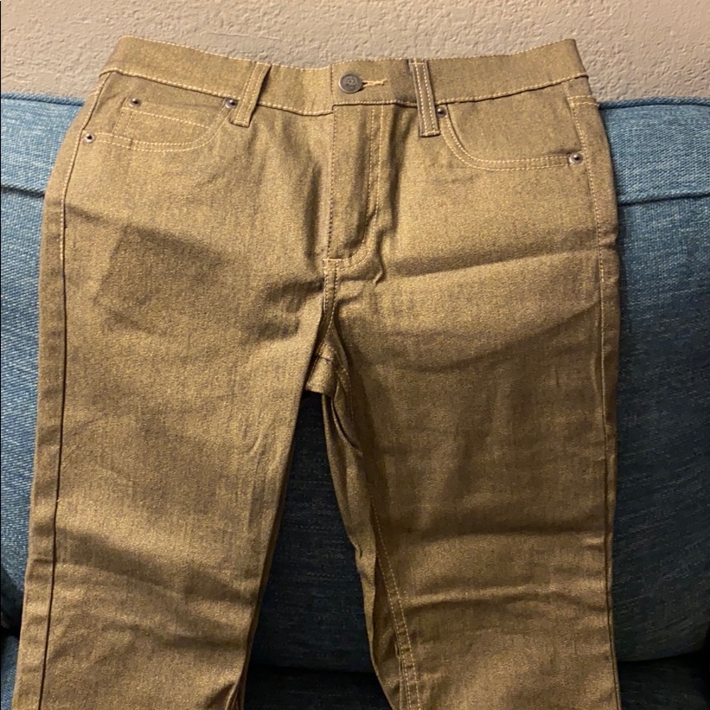 Cheap Monday gold denim jeans